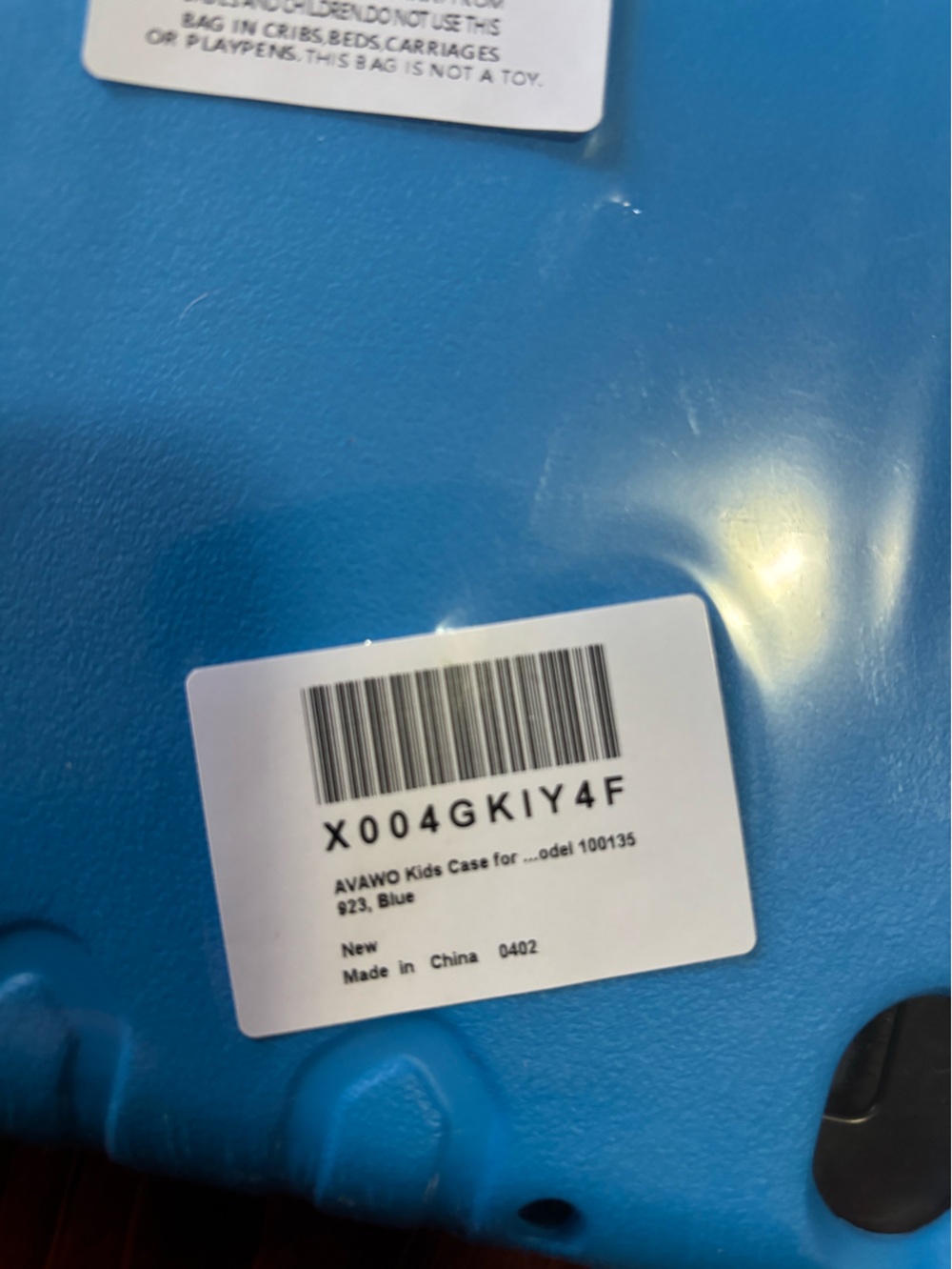 Blue Tablet Protective Case with Built-In Screen Protector - Picture 6 of 6